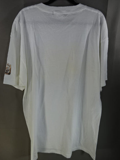 【Hｉｒｏｓｈi Hase  hand signed autograph 】 Batt Logo T-Shirt (1) (White)