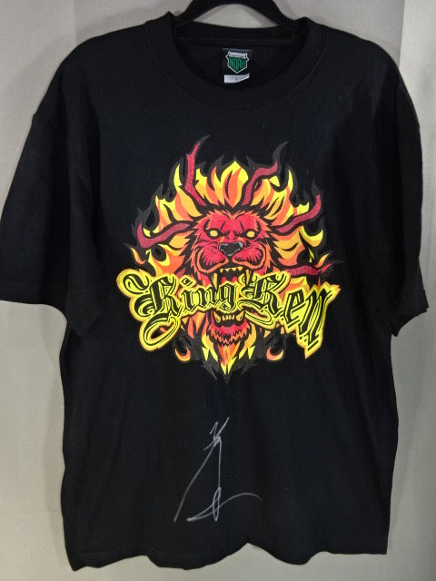 【hand signed autograph】 Kenoh  KING KEN T-Shirt (Black)