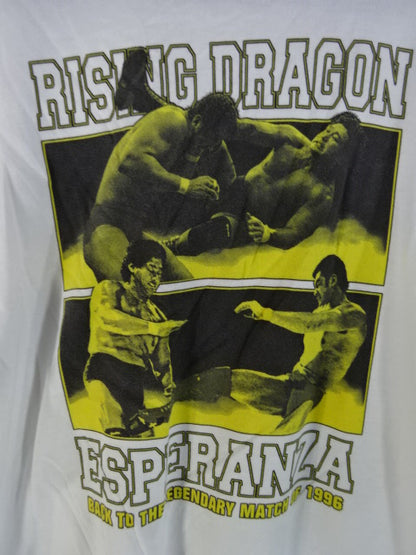 天龍源一郎vs高田延彦 トークバトル開催記念 Tシャツ①(ホワイト)