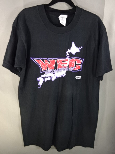 WEC ロゴ Tシャツ①(ブラック)