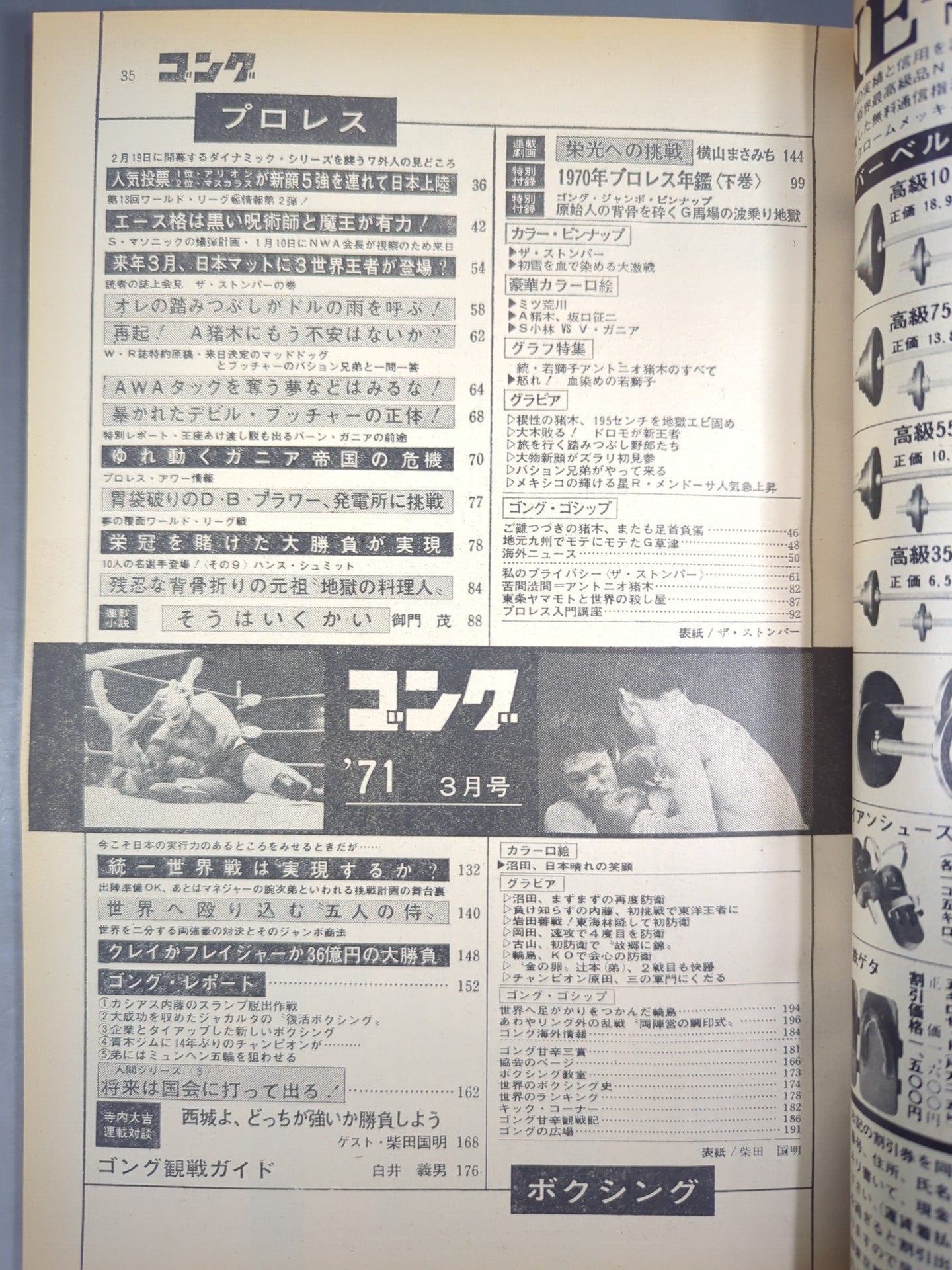月刊ゴングVol.4 No.3