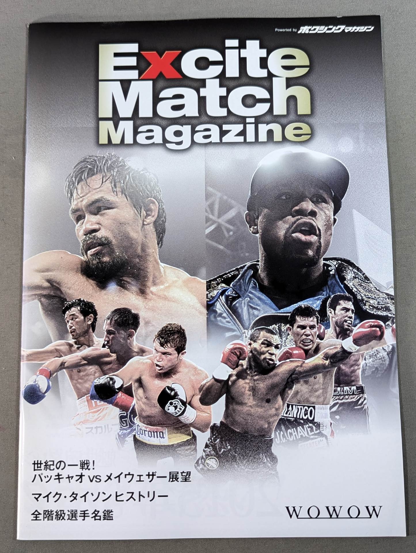 WOWOW Excite Match Magazine 2015