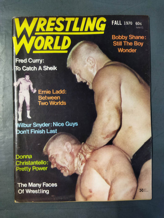 Wrestling  WORLD 1970 FALL