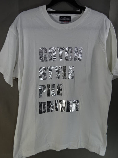 鈴木みのる GOTCH STYLE PILE DRIVER Tシャツ①(ホワイト)
