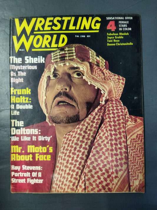 WRESTLING WORLD 1968年2月号