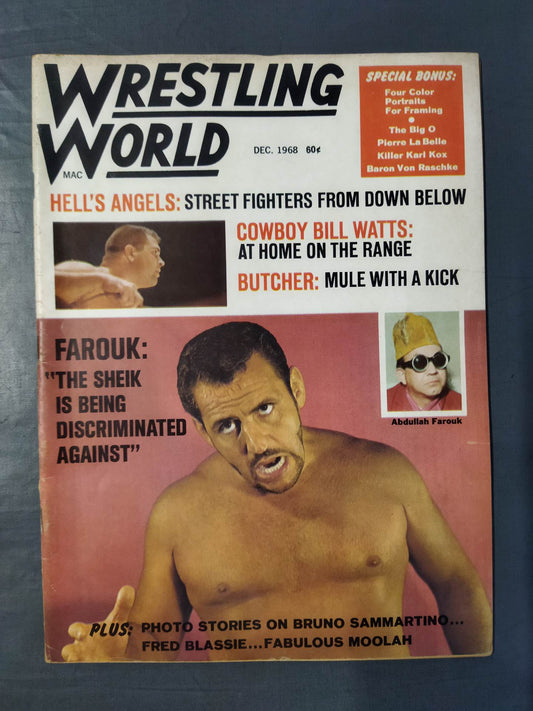 WRESTLING WORLD 1968年12月号