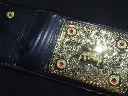 ★ Masahiro Chono  hand signed autograph ★ World Heavyweight Championship Belt