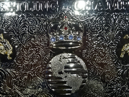 ★ Masahiro Chono  hand signed autograph ★ World Heavyweight Championship Belt