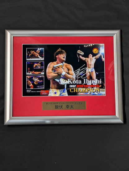 ★ Madison Square Garden ★ Kota Ibushi  hand signed autograph Photo Frame
