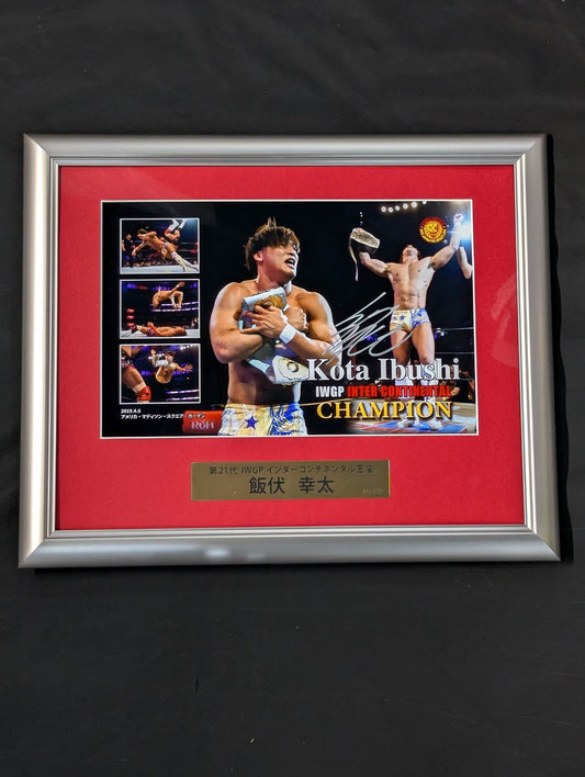 ★ Madison Square Garden ★ Kota Ibushi  hand signed autograph Photo Frame