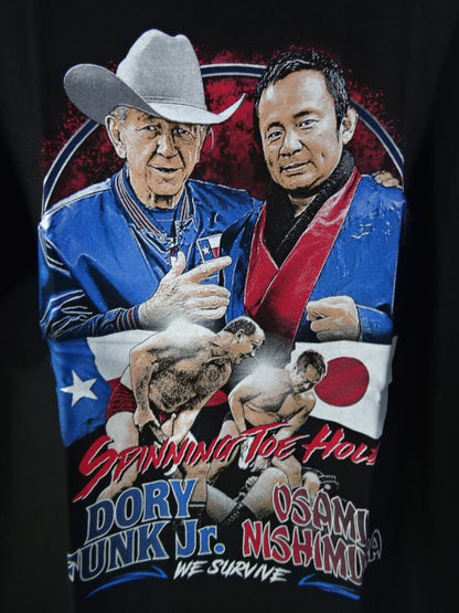 西村修×sドリー・ファンク・ジュニア コラボTシャツ