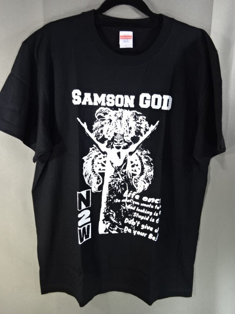 新根室プロレス  N2W Tシャツ②(ブラック)