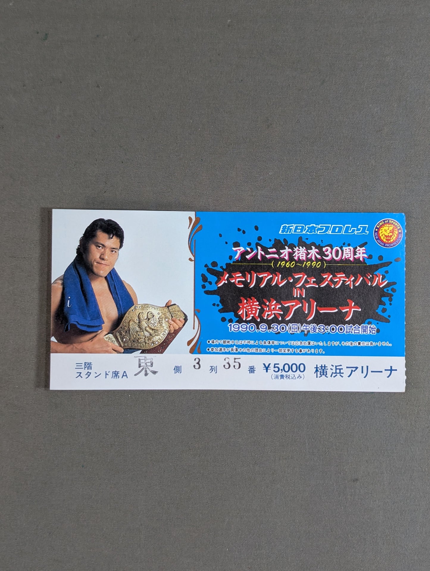 アントニオ猪木30周年 メモリアル・フェスティバルIN横浜アリーナ