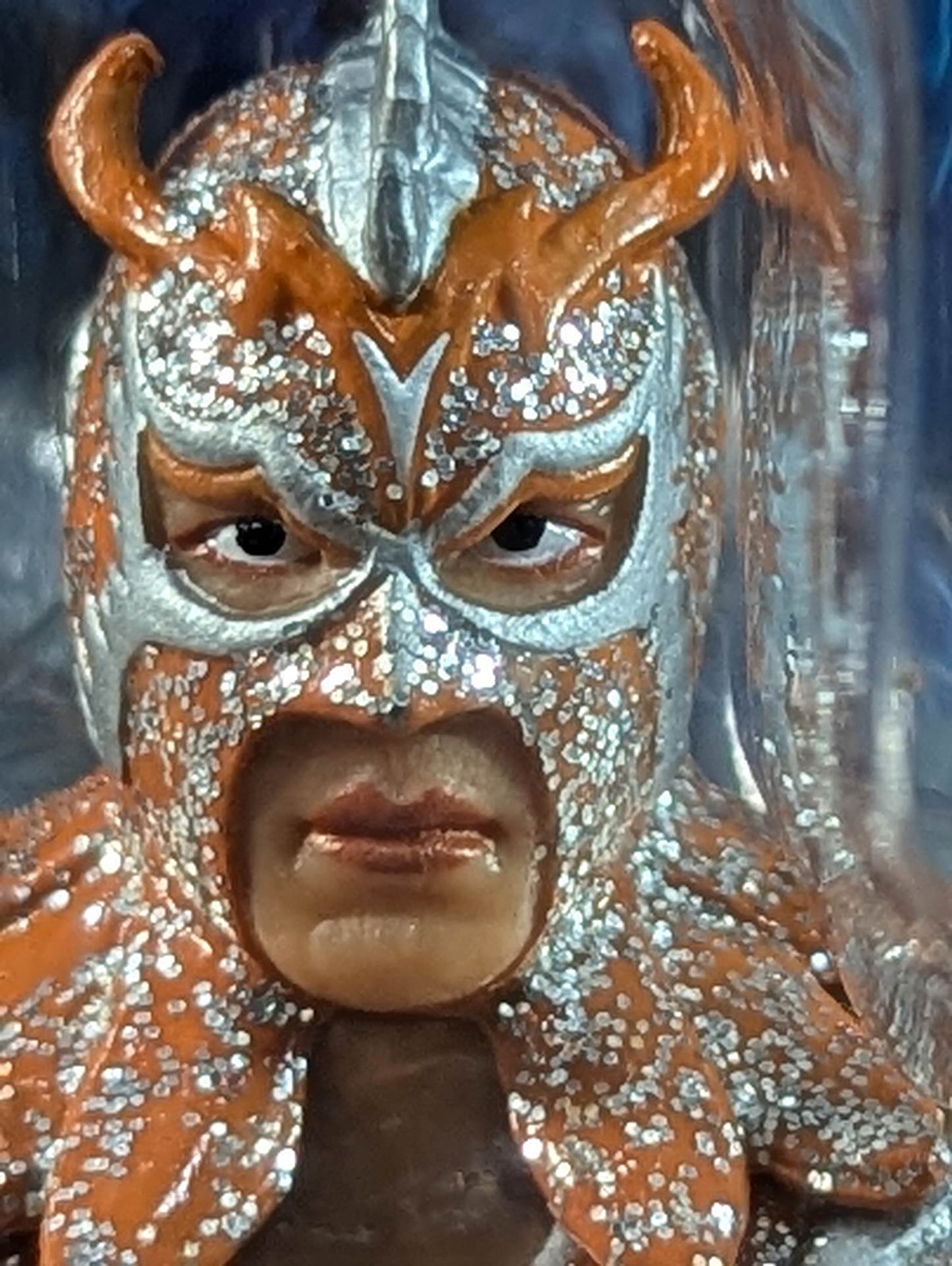 Ultimo Dragon with Silver & Orange Belt