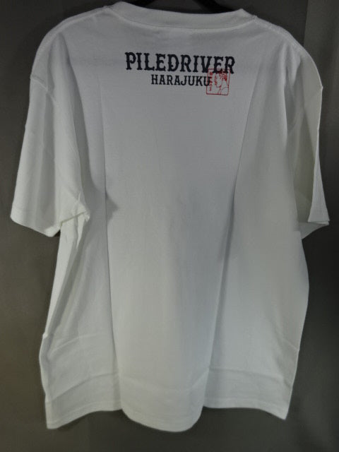 鈴木みのる イラスト Tシャツ①(ホワイト)