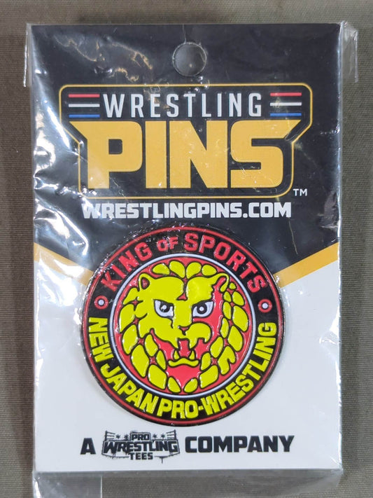 ★WRESTLING PINS★ ライオンマーク ピンバッジ