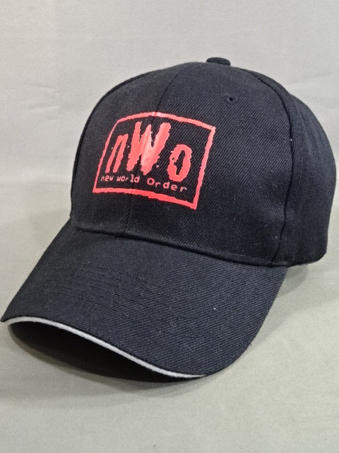 nWo(ウルフパック) キャップ①(ブラック