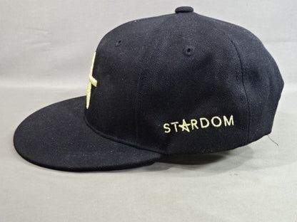 STARDOM ロゴ キャップ①(ブラック)