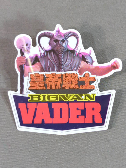 ★皇帝戦士★ ビッグバン・ベイダー バッジセット