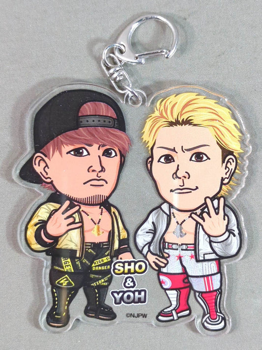 SHO＆YOH コンビイラスト デカアクリルキーホルダー