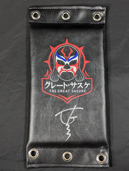 【hand signed autograph】 The Great Sasuke Turnbuckle Pads