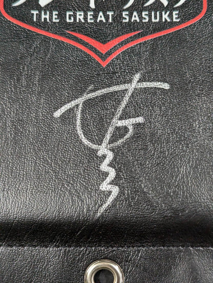 【hand signed autograph】 The Great Sasuke Turnbuckle Pads