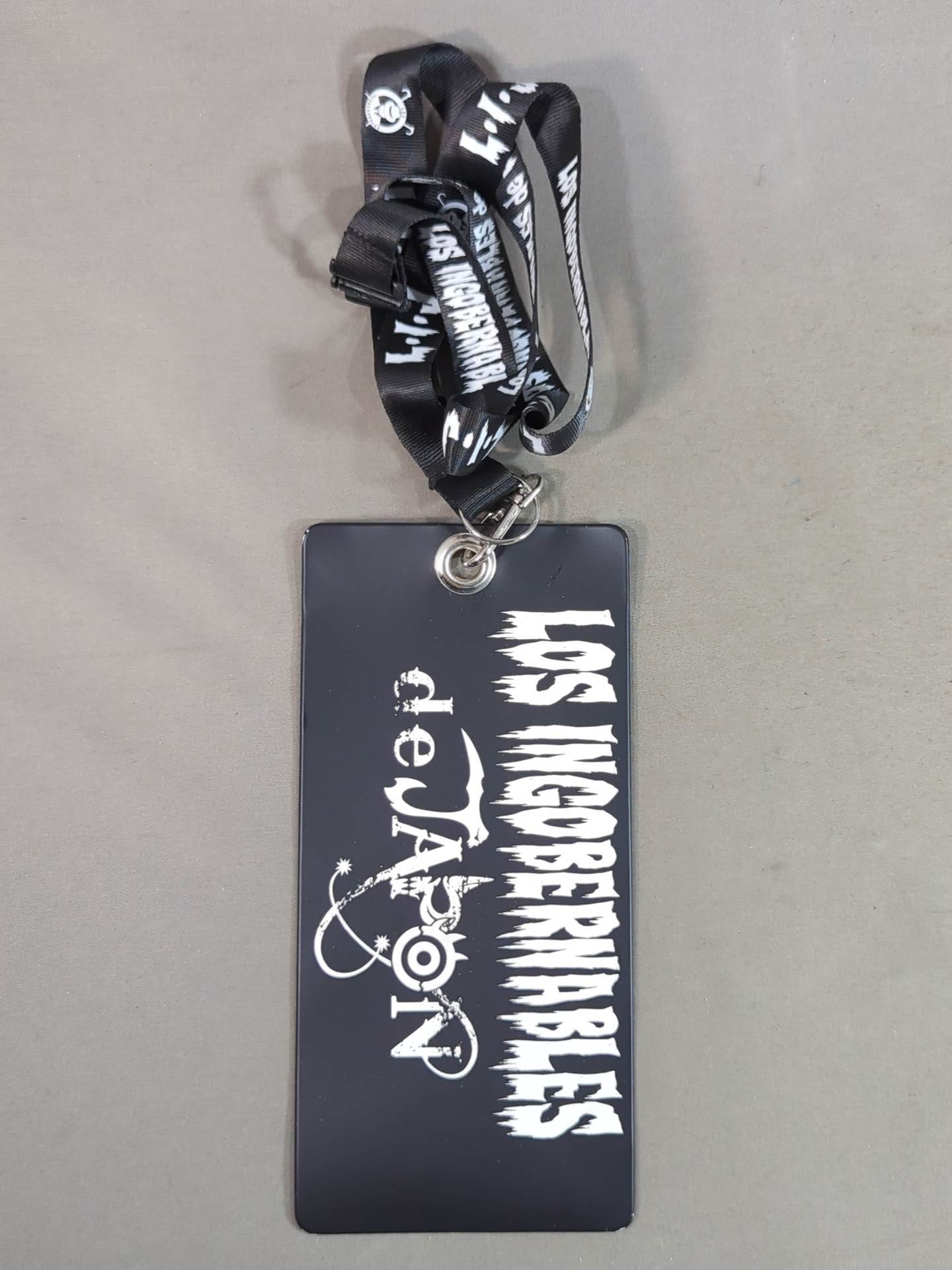 L.I.J. Ticket Holder (Black× White)