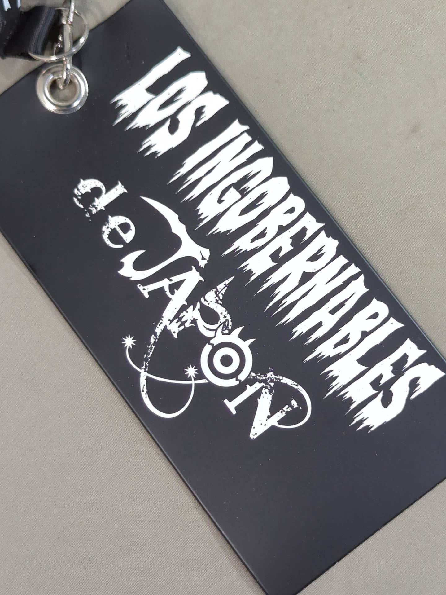 L.I.J. Ticket Holder (Black× White)