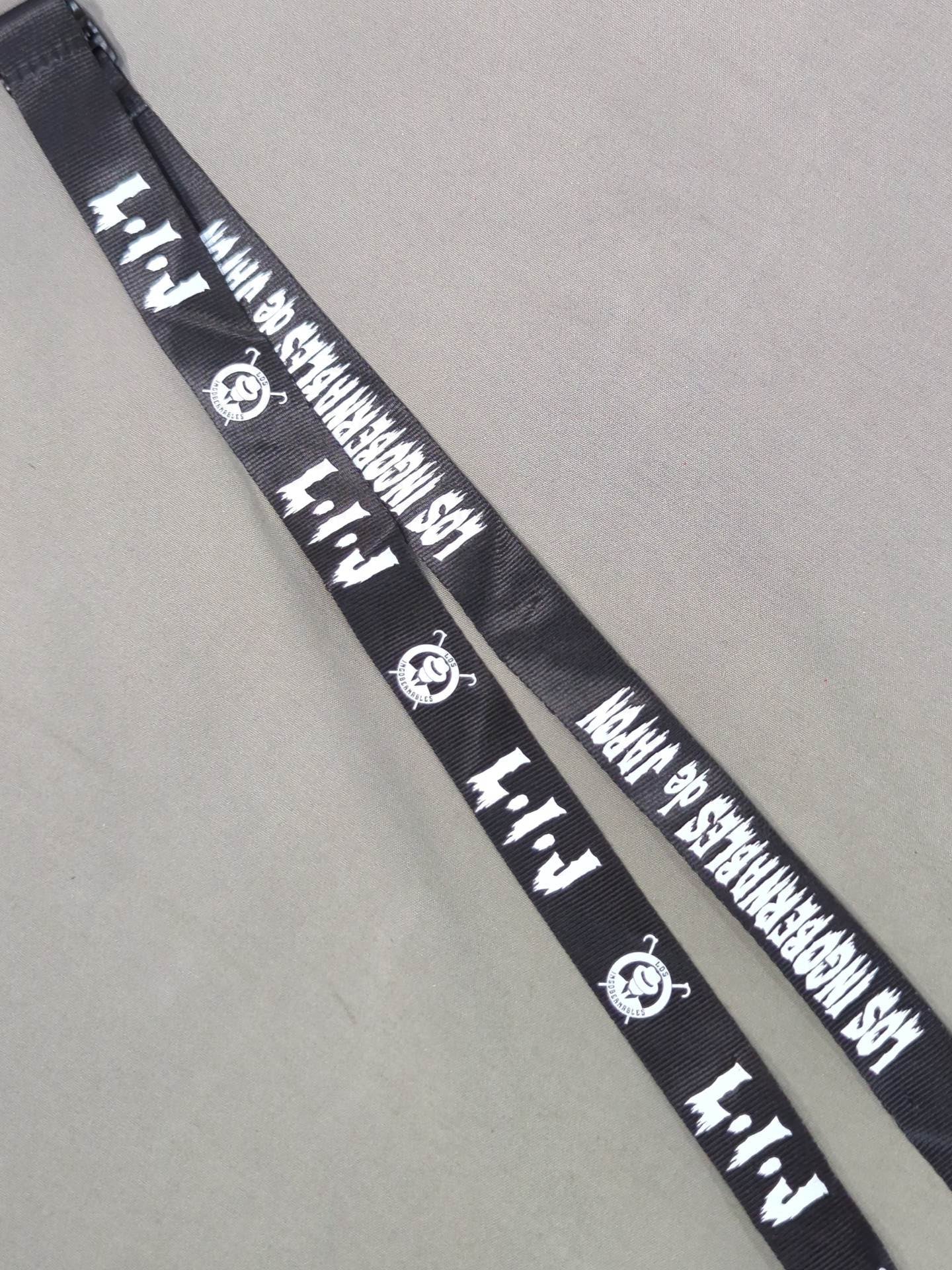 L.I.J. Ticket Holder (Black× White)