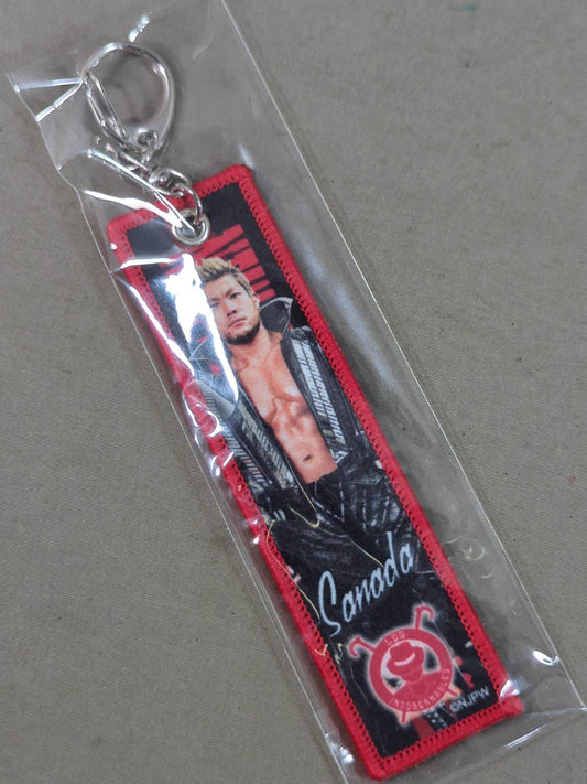 ★新日本プロレスくじ★ SANADA タグキーホルダー