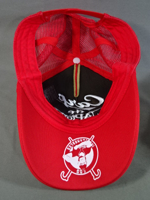 広島東洋カープ×内藤哲也 Carp de Japon メッシュキャップ(レッド×ホワイト)