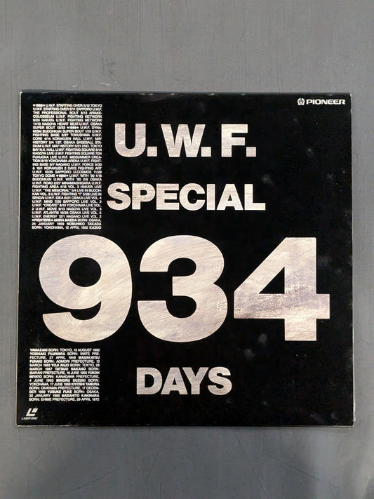 U.W.F SPECIAL 934 DAYS