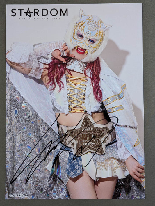 STARLIGHT KID  hand signed autograph  Starda Pro-Photo (C-3)