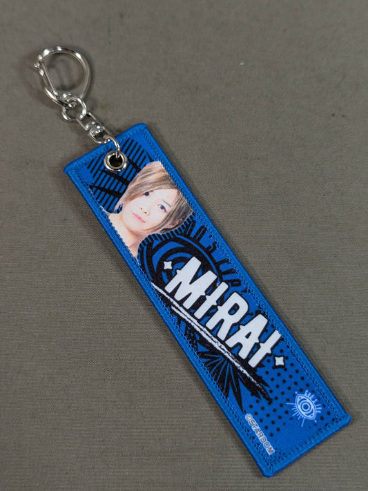 MIRAI Cheering Towel Tag Keychain