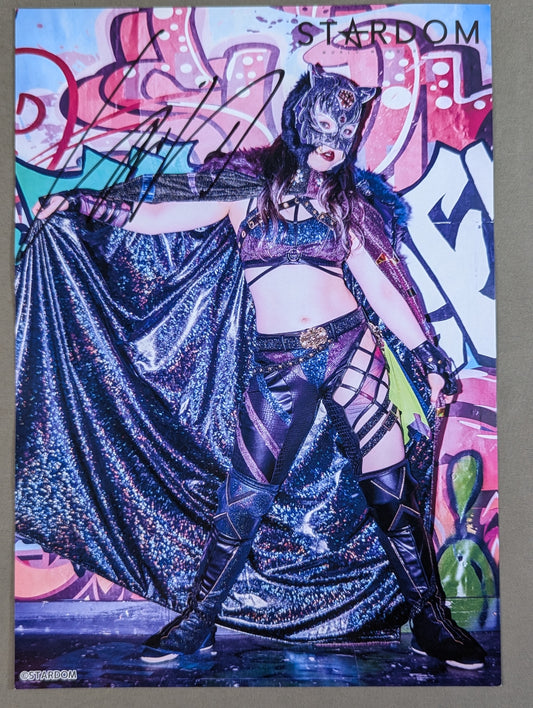 スターライト・キッド 直筆サイン入り スターダムポートレート(C-4)
