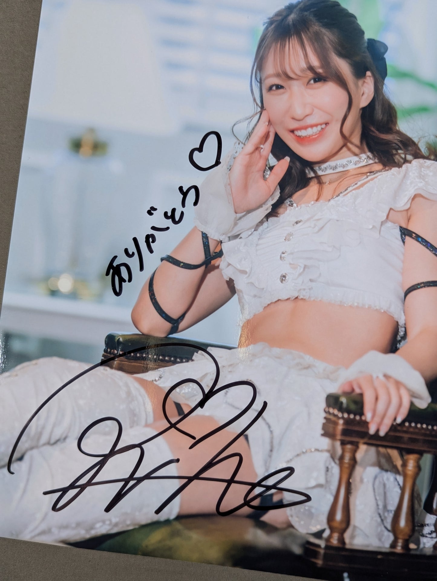 RIHO  hand signed autograph Pro-Photo (B-9)