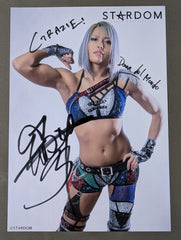 ジュリア 直筆サイン入り スターダムポートレート(C-1) – 闘道館