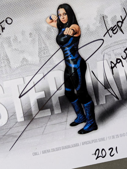 Stephanie Buckel hand signed autograph Pro-Photo (A-1)