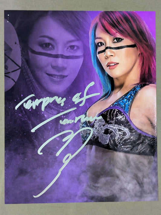 ASUKA hand signed autograph Pro-Photo (A-1)