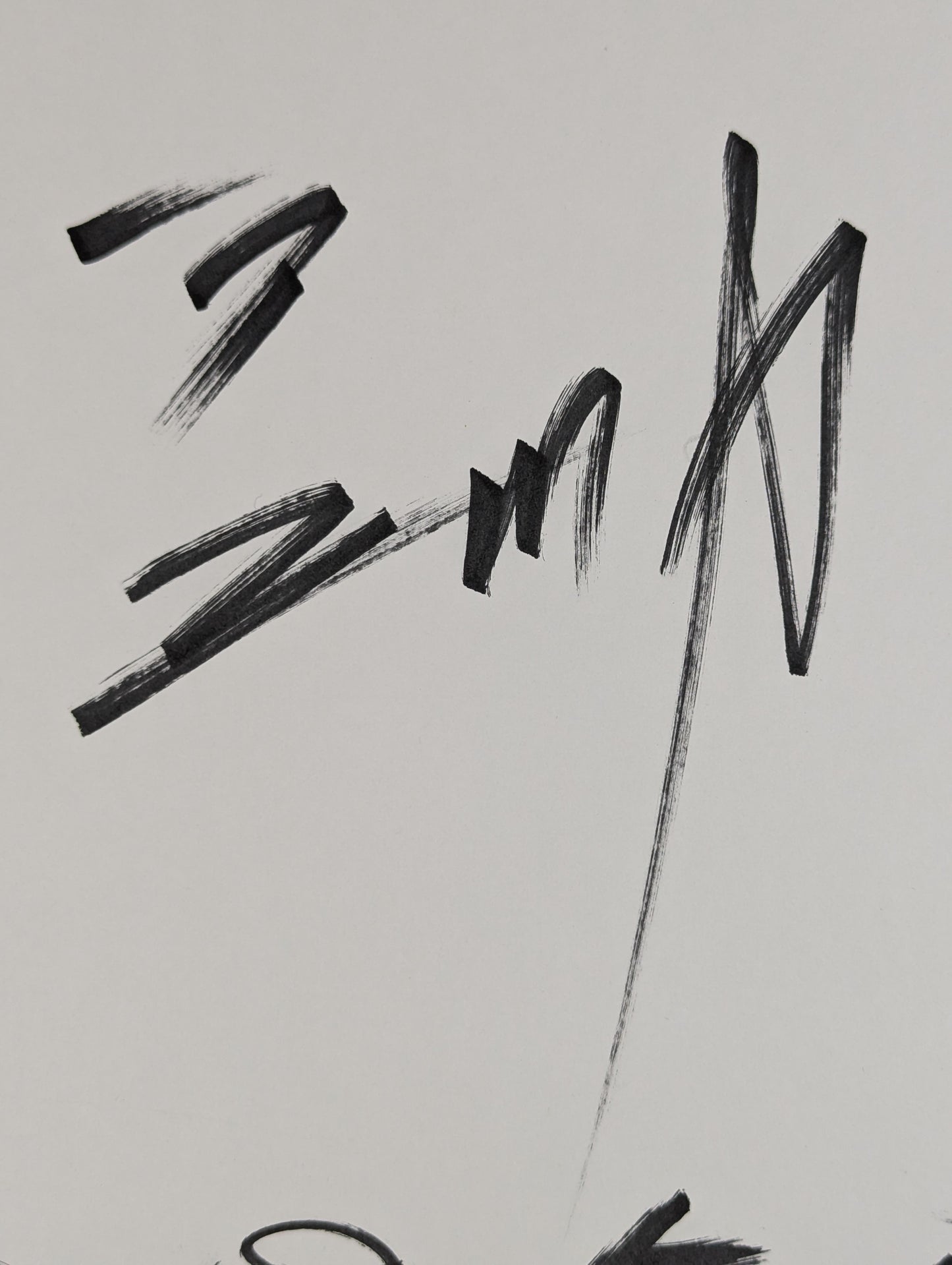 長州力(横書き)