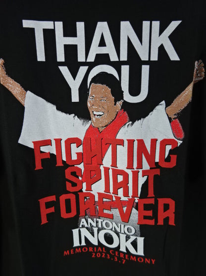 アントニオ猪木 MEMORIAL CEREMONY Tシャツ(SMILE)
