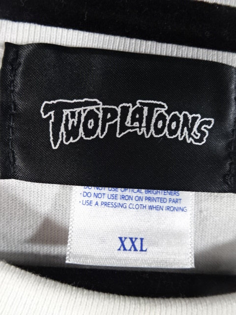 アントニオ猪木×TWOPLATOONS KILLER コラボ Tシャツ①(ホワイト)