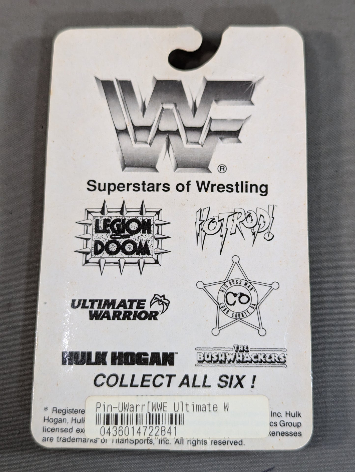 アルティメット・ウォリアー ピンバッジ(COLLECTOR PIN SERIES)
