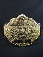 【新品・未開封】WWE王座チャンピオン トイベルト (プラスチック製) ☆Big Gold☆ 世界ヘビー級王座チャンピオンベルト(WWE版) – 闘道館