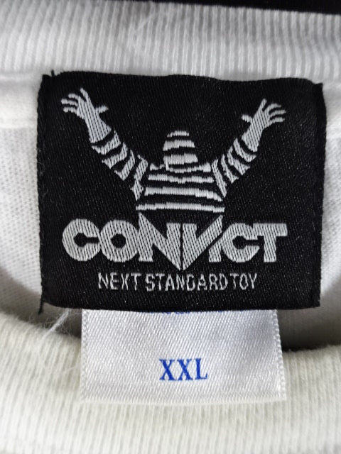 アントニオ猪木×CONVICT コラボTシャツ①(ホワイト)