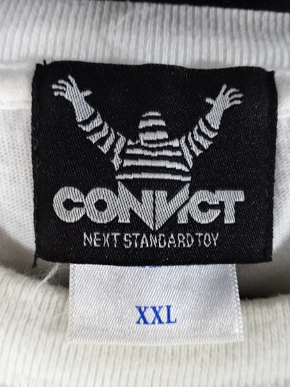 アントニオ猪木×CONVICT コラボTシャツ①(ホワイト)