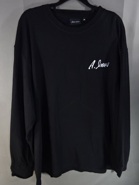アントニオ猪木×しまむら ロングスリーブTシャツ①(ブラック)
