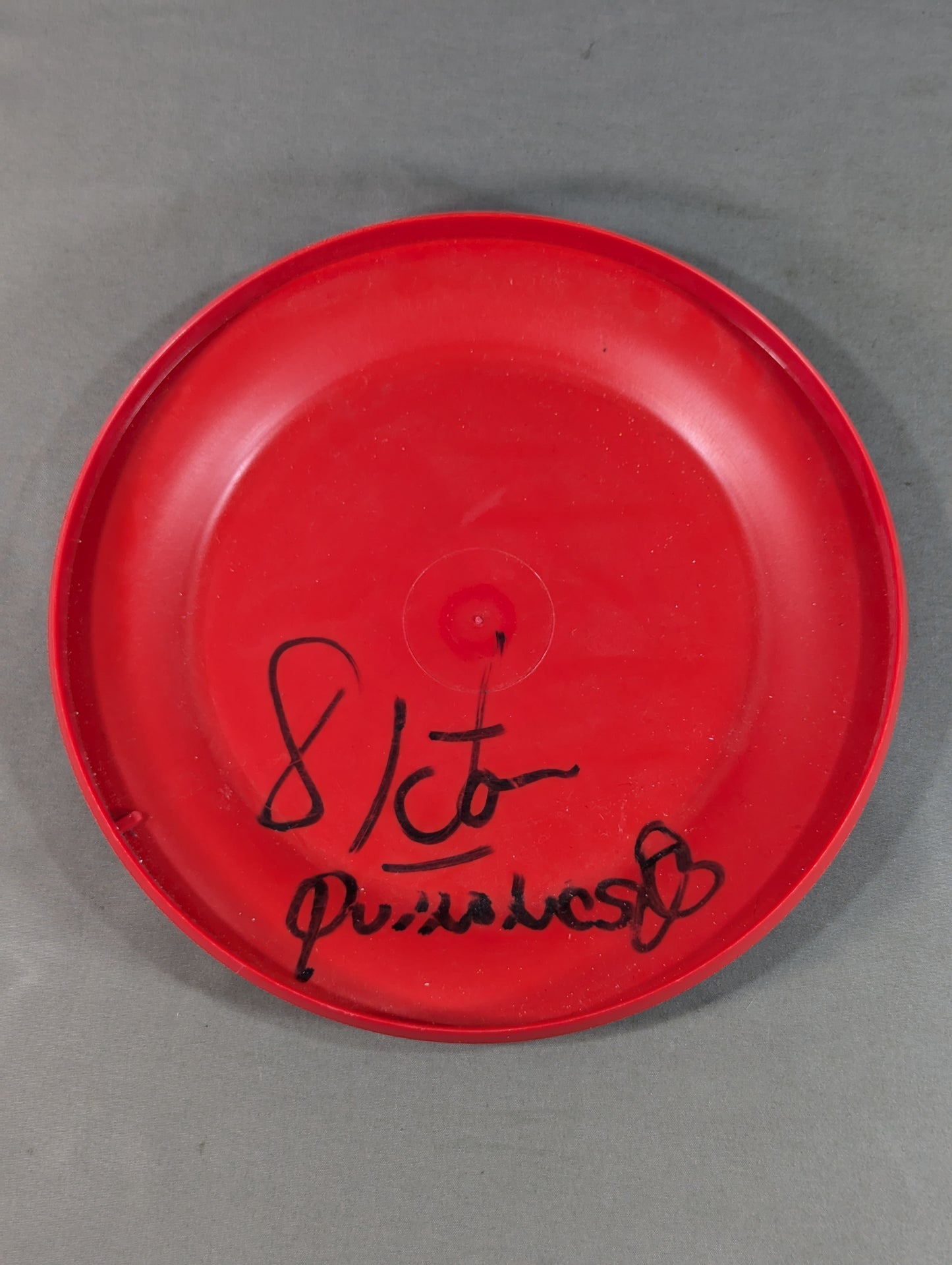 【ビクター・キニョネス 直筆サイン入り】W☆ING フリスビー(レッド×ホワイト)