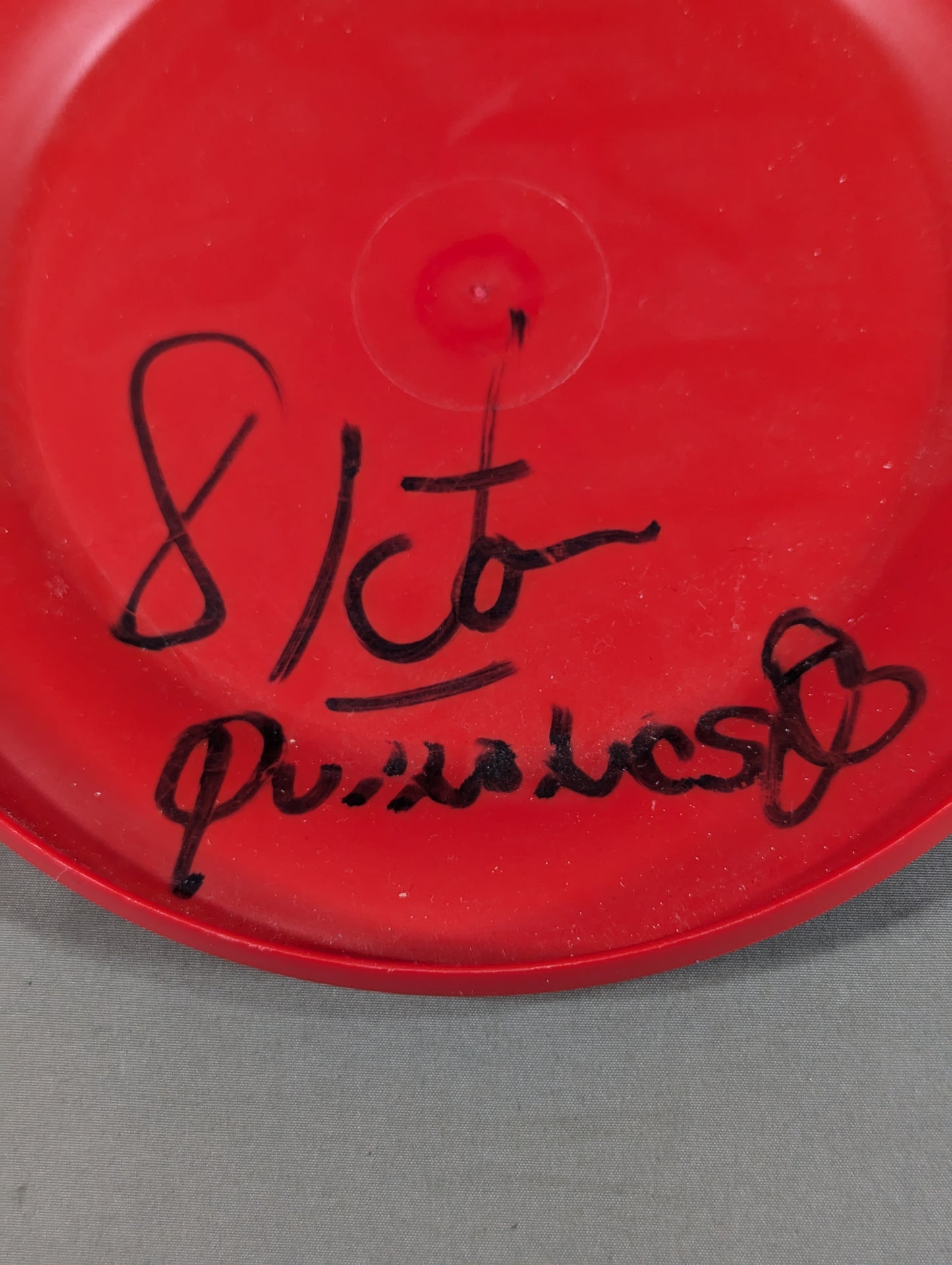 【ビクター・キニョネス 直筆サイン入り】W☆ING フリスビー(レッド×ホワイト)