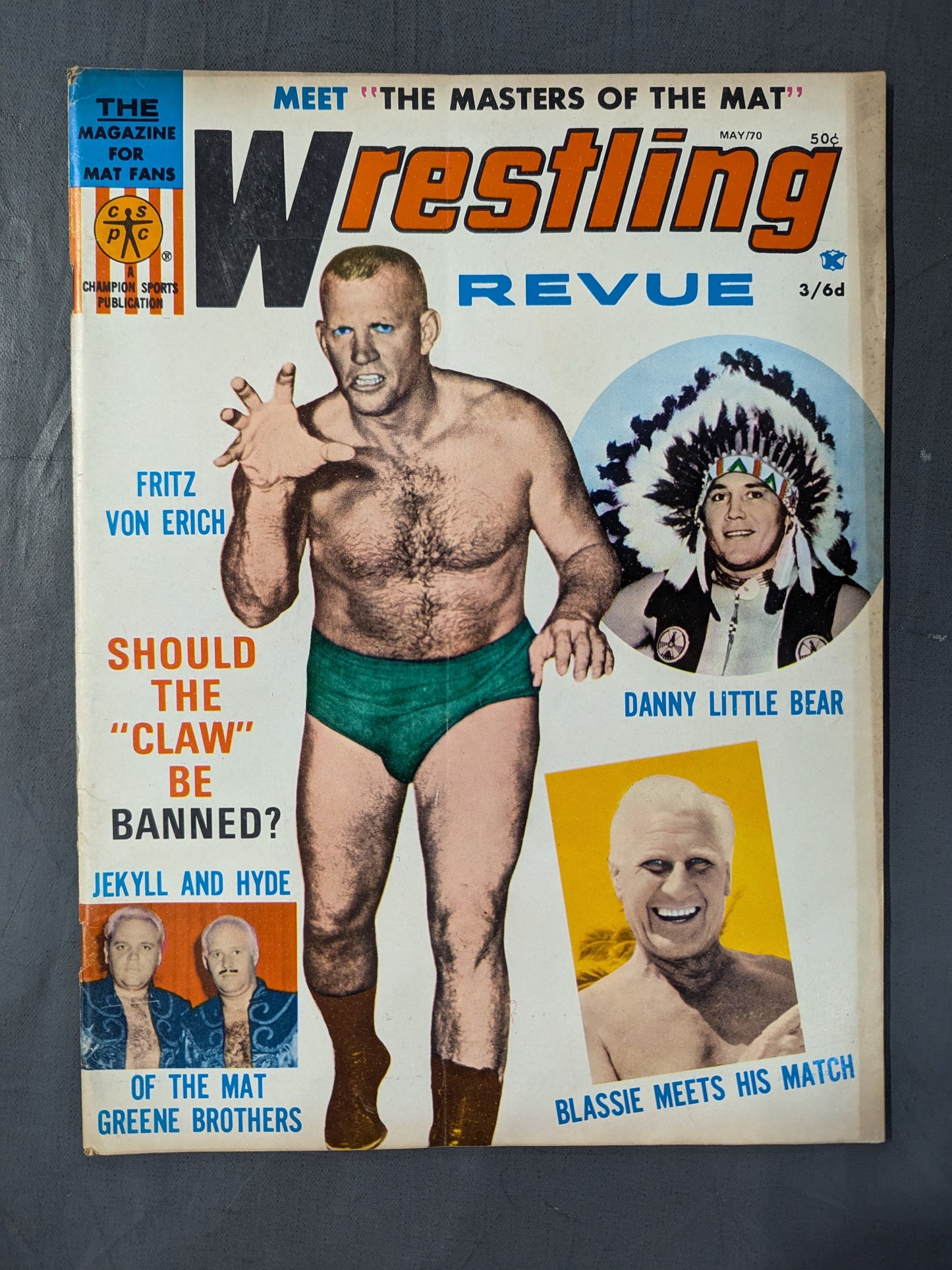 Wrestling REVUE 1970年5月号